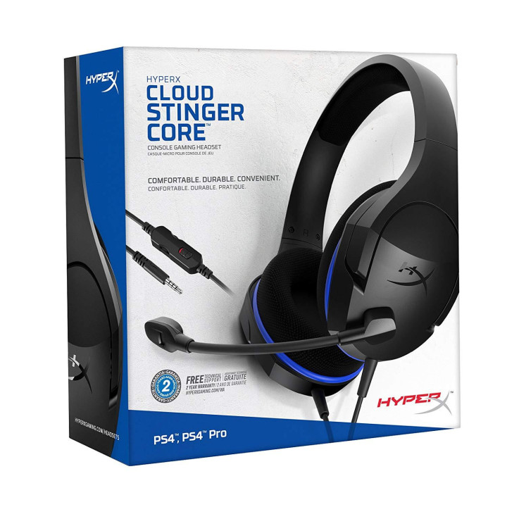 Геймърски слушалки HyperX Cloud Stinger Core, Син, HX-HSCSC-BK