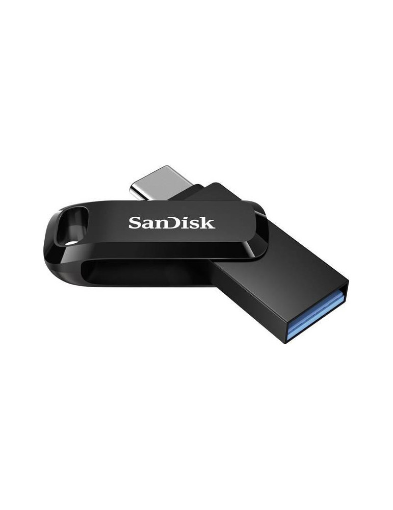 Флаш памет SanDisk 256GB Ultra Dual Drive Go, USB 3.2 Gen 1, черен - SDDDC3-256G-G46