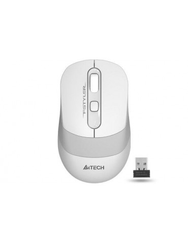 Безжична мишка A4tech FG10 Fstyler, тиха, бял - A4-MOUSE-FG10S-WHITE