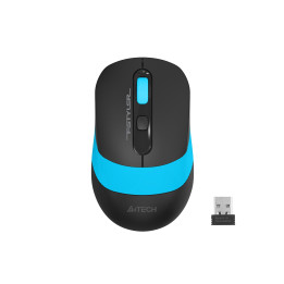 Безжична мишка A4tech FG10S Fstyler, безшумна, син - A4-MOUSE-FG10S-BLUE