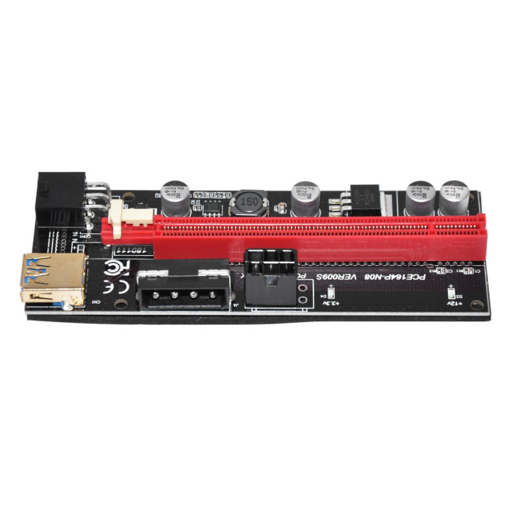 Екстендер Makki Mining Riser PCI Express 1x to 16x - 270uf - MAKKI-SR139-270