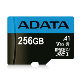 Карта памет 256GB Adata SDXCM A UHS-I CL10 A1 - AUSDX256GUICL10A1-RA1