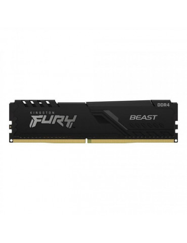 RAM памет Kingston 16GB(2x8GB) 2666MHz FURY Beast Black - KF426C16BBK2/16