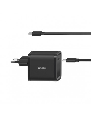 Зарядно HAMA Universal, 220V, 5-20V/45W, USB-C, Power Delivery - HAMA-200005