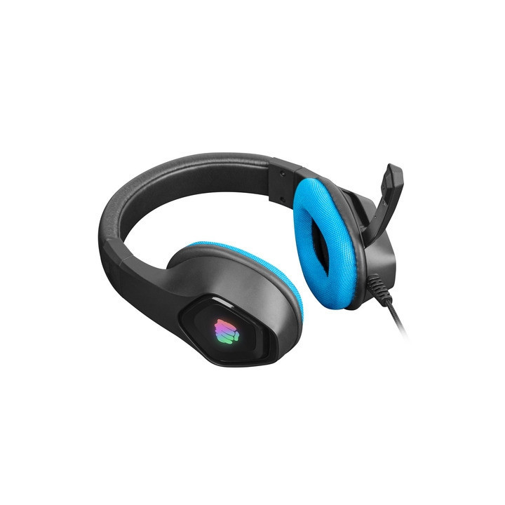 Геймърски слушалки Fury Phantom Black-Blue - NFU-1679