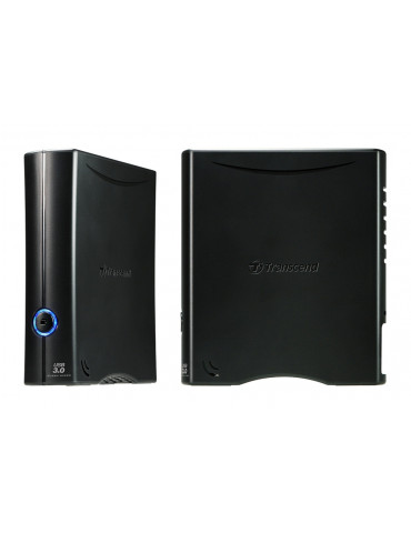 Външен твърд диск Transcend 8TB StoreJet 3.5" T3, USB 3.1 - TS8TSJ35T3