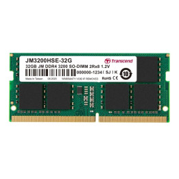 RAM памет Transcend 32GB JM 3200MHz  - JM3200HSE-32G