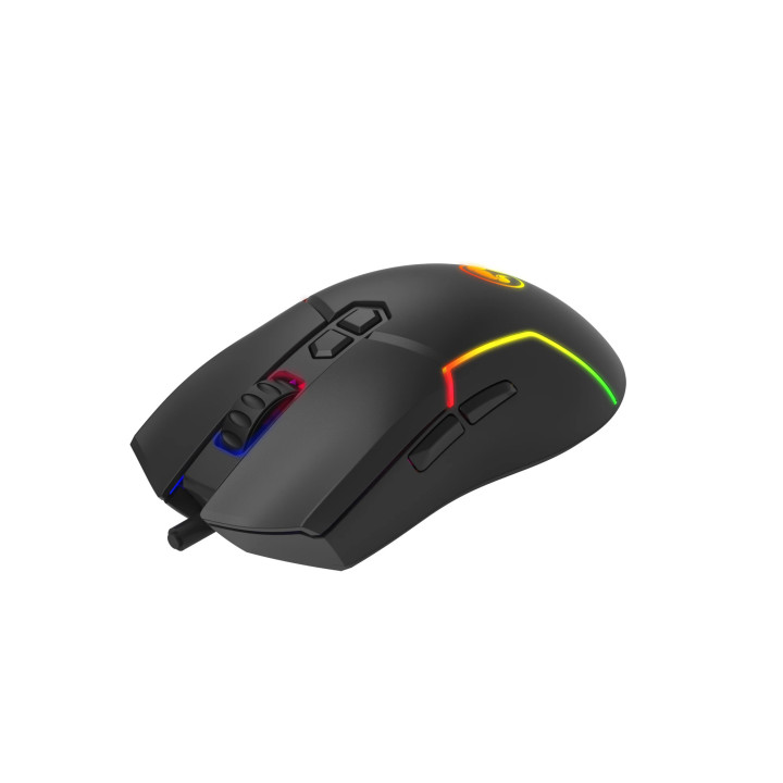 Геймърска мишка Marvo M655 RGB, 12000dpi, 7 програмируеми бутони, 1000Hz - MARVO-M655