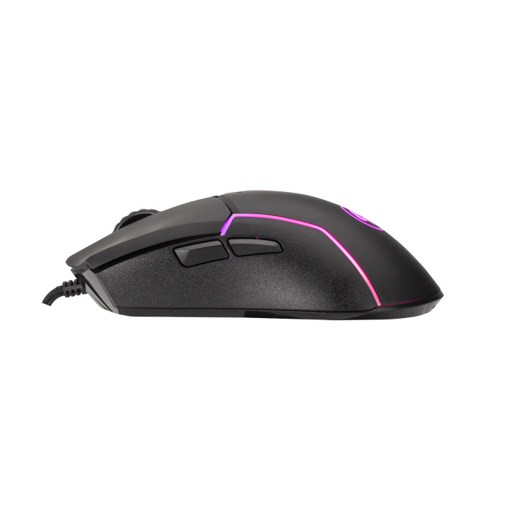 Геймърска мишка Marvo M655 RGB, 12000dpi, 7 програмируеми бутони, 1000Hz - MARVO-M655
