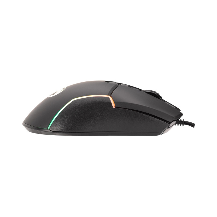 Геймърска мишка Marvo M655 RGB, 12000dpi, 7 програмируеми бутони, 1000Hz - MARVO-M655