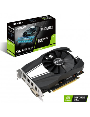 Видео карта ASUS PHOENIX GTX 1660 OC Edition 6GB