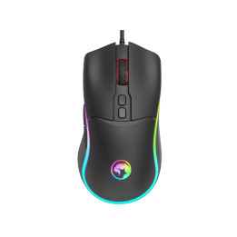 Геймърска мишка Marvo M358 RGB, 7200dpi, 7 програмируеми бутони - MARVO-M358