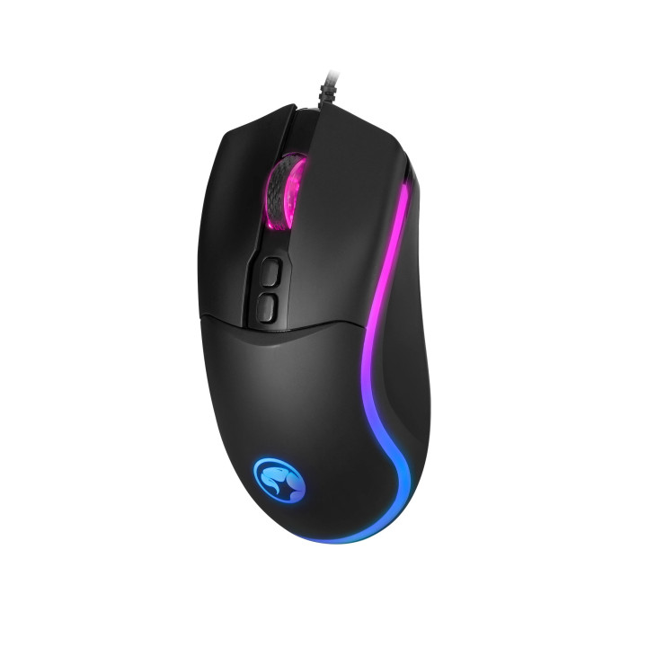 Геймърска мишка Marvo M358 RGB, 7200dpi, 7 програмируеми бутони - MARVO-M358