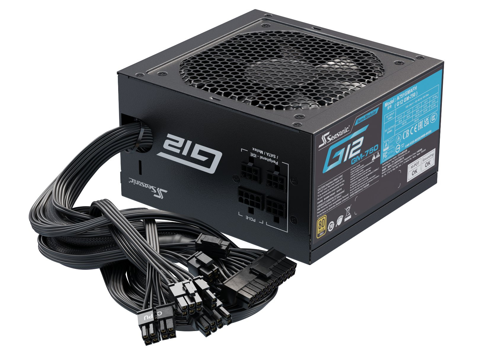 Захранване Seasonic PRIME PX-1600 PSU 1600W Platinum PCIe Gen 5 - SSR-1600PD2