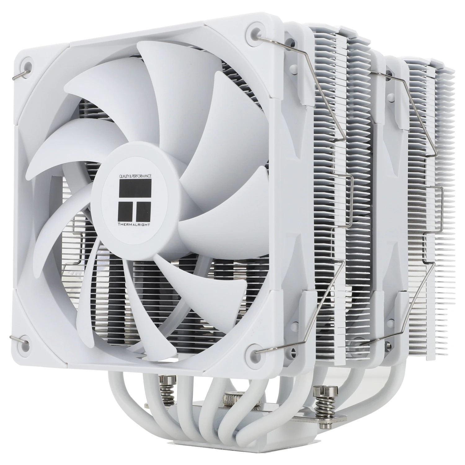 Охладител за процесор Thermalright Peerless Assassin 120 White, Dual-Tower, LGA1851/LGA1700/AM5 - PEERLESS-ASSASSIN-120-WH
