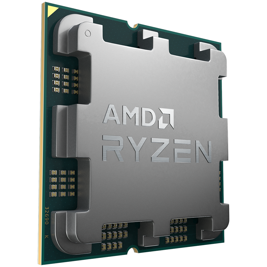 Процесор AMD Ryzen 5 7600X, 6C/12T, 4.7/5.0GHz Boost, 38MB, 105W, AM5, with Radeon Graphics, без охладител и опаковка - 100-000000593