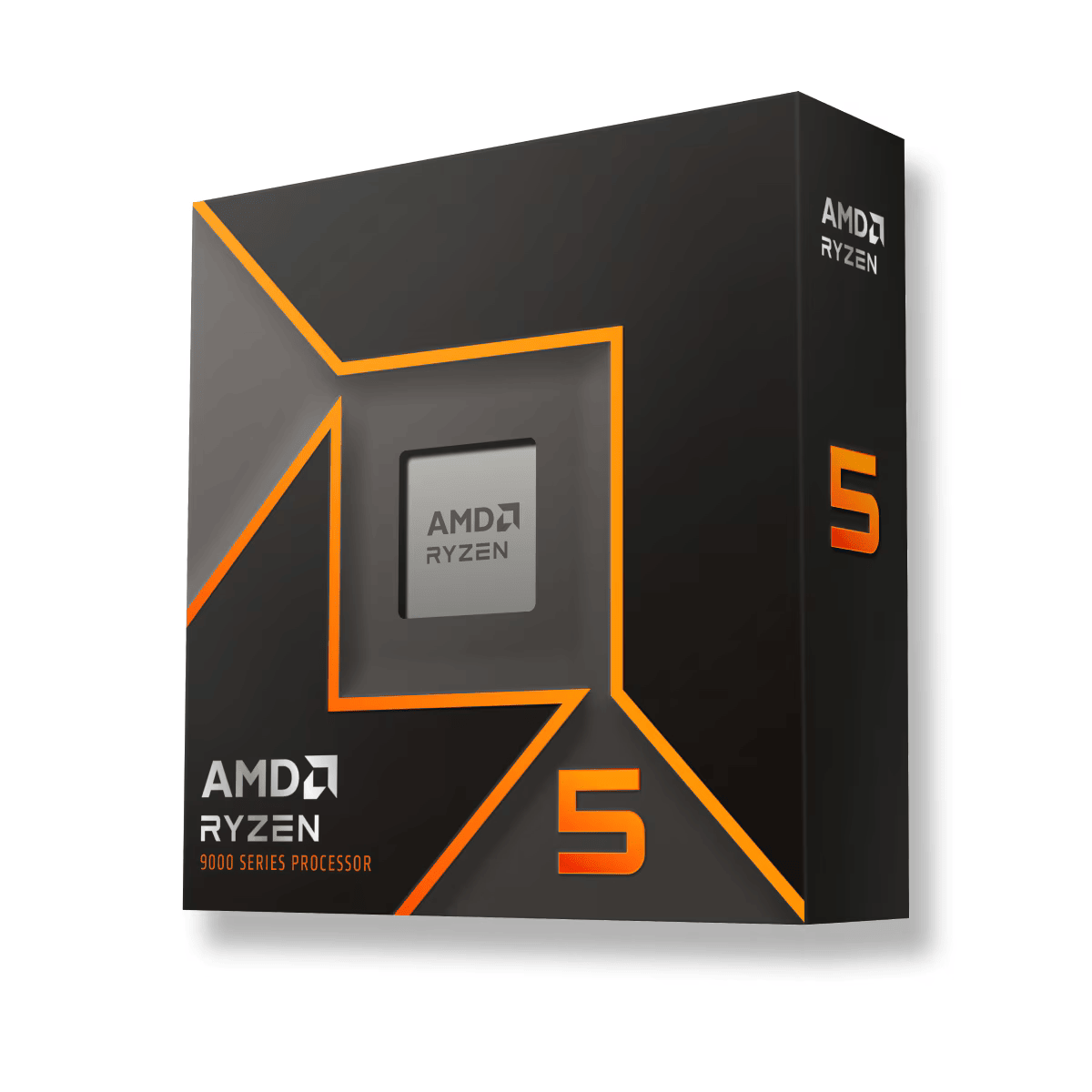 Процесор AMD Ryzen 5 9600X, 6-Core, 3.9 GHz, 32MB, 65W, AM5, BOX, No Cooler - 100-100001405WOF