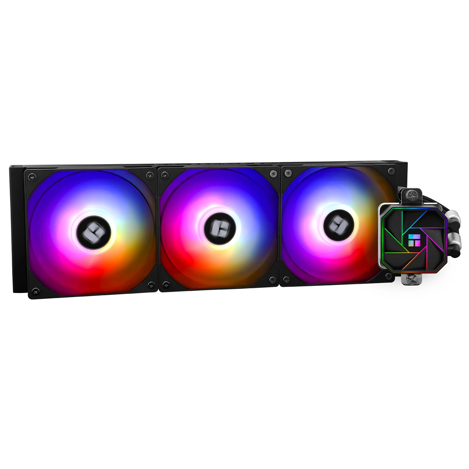 Водно охлаждане за процесор Thermalright Aqua Elite 360 Black A-RGB V3, LGA1851/LGA1700/AM5 - AQUA-ELITE-360-BK-ARGB-V3
