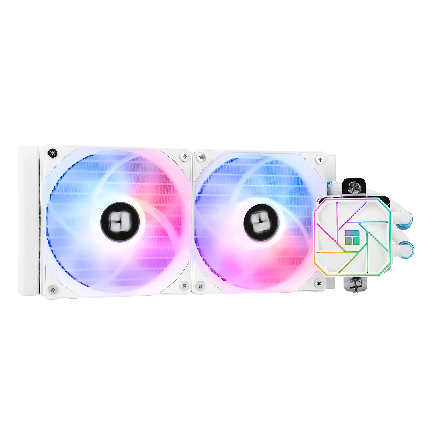 Водно охлаждане за процесор Thermalright  Aqua Elite 240 White A-RGB V3, LGA1851/LGA1700/AM5 - AQUA-ELITE-240-WH-ARGB-V3