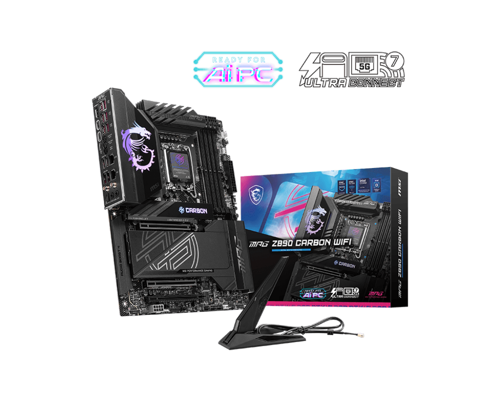 Дънна платка MSI MPG Z890 CARBON WIFI, LGA 1851 - 911-7E17-001