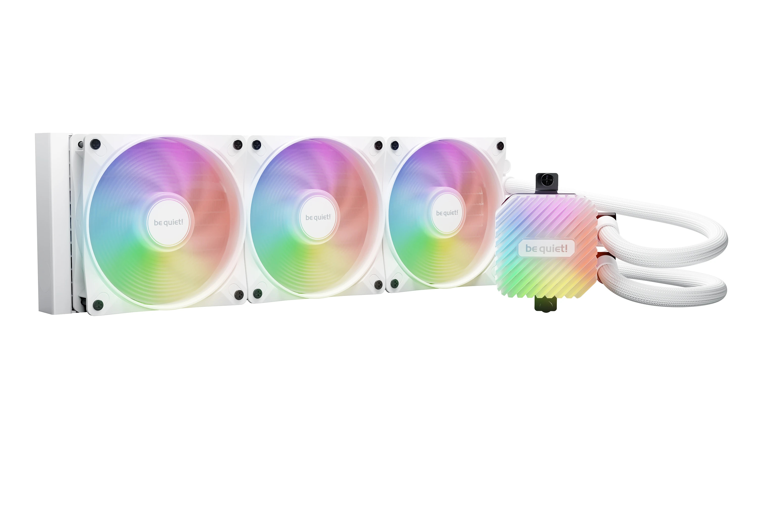 Водно охлаждане за процесор be quiet! LIGHT LOOP 360mm White - BW023