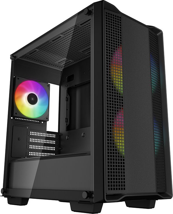 Кутия за компютър DeepCool CC360 A-RGB, ATX - R-CC360-BKAPM3-G-1