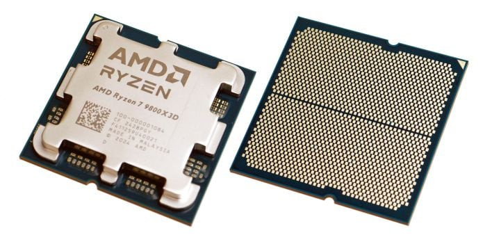 Процесор AMD Ryzen 7 9800X3D, 8-Core, 4.7GHz, 96MB, 120W, AM5, BOX, No Cooler, tray - 100-000001084