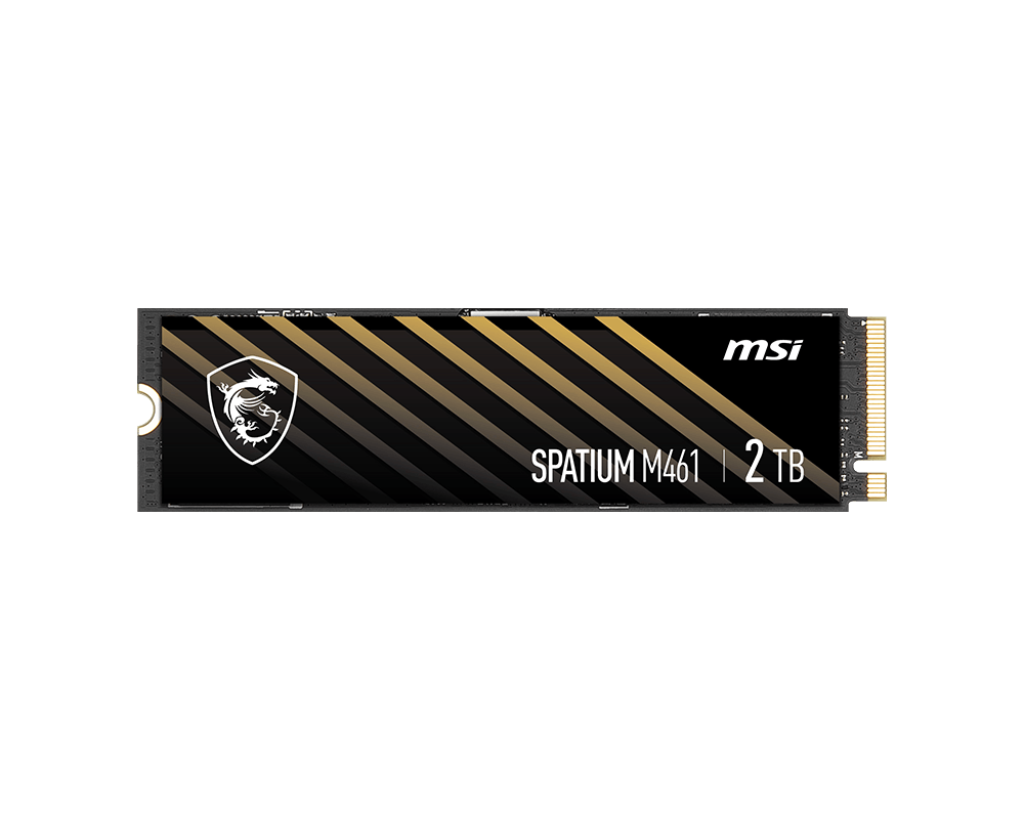 SSD диск MSI 2TB SPATIUM M461 PCIE 4, 5000/4200MB/s - S78-440Q550-P83