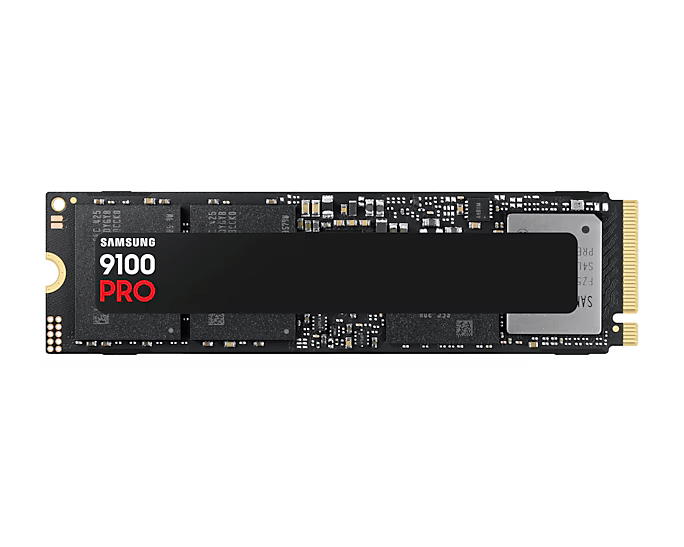 SSD диск SSD Samsung 4TB 9100 PRO, PCIe 5.0 NVMe M.2 Type 2280, 14700/13300 MB/s - MZ-VAP4T0BW