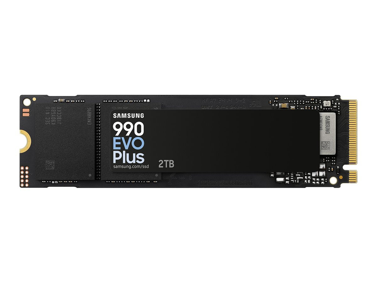 SSD диск Samsung 2TB 990 EVO Plus M.2 NVMe PCIe, 7150/6300MB/s - MZ-V9S2T0BW