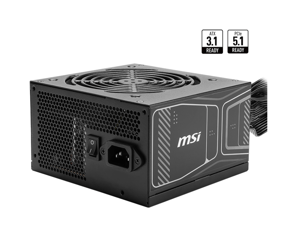Захранване MSI MPG A750GN PCIE5, 750W, ATX 3.1, PCI-E 5.1, 80 PLUS Gold - 306-7ZPBY11-CE0