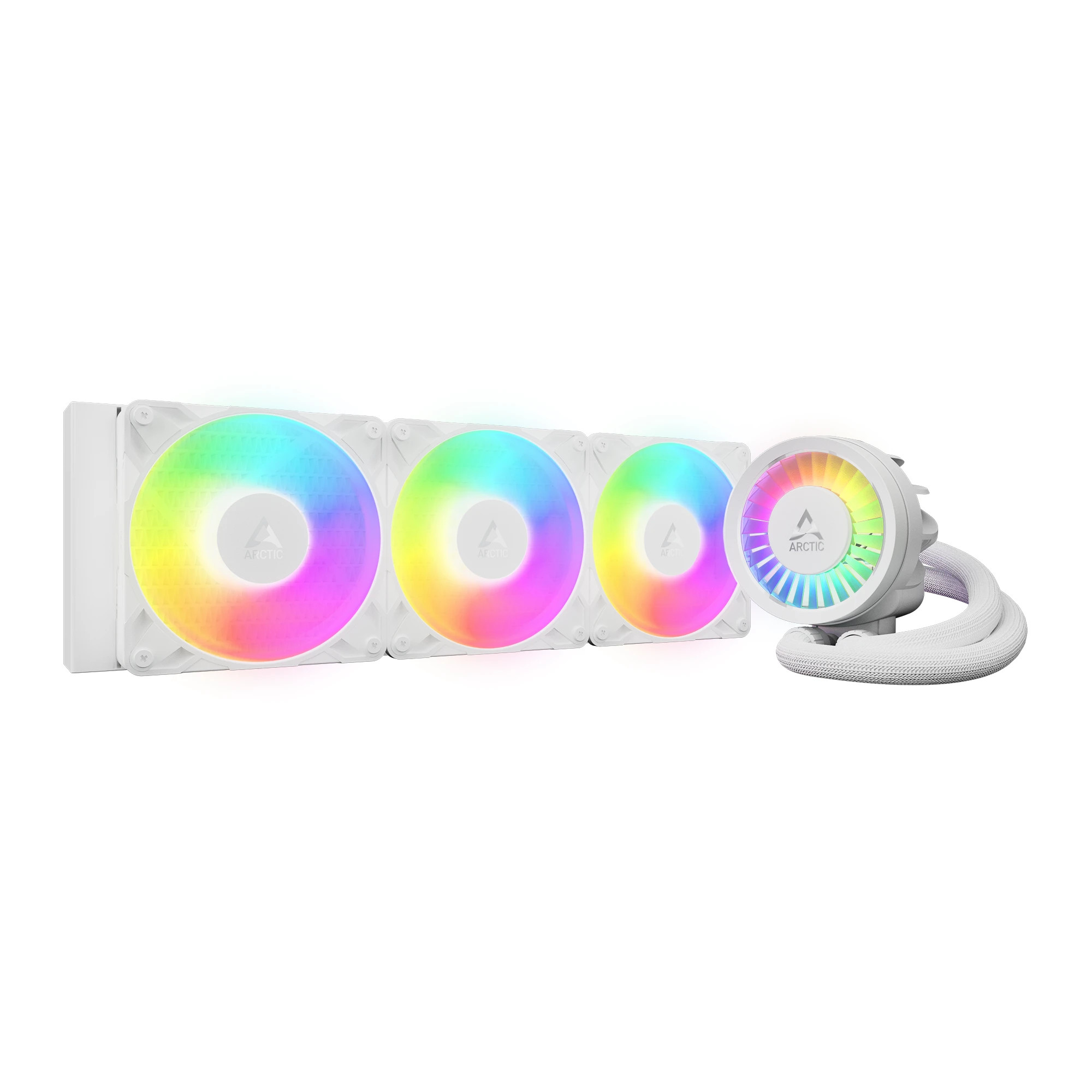 Водно охлаждане за процесор Arctic Liquid Freezer III Pro 360 A-RGB White - ACFRE00188A