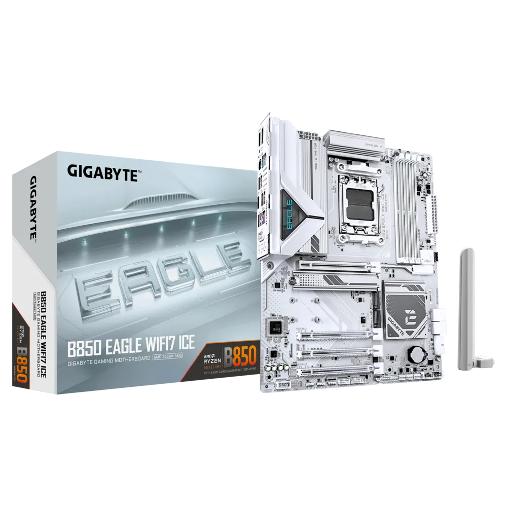 Дънна платка Gigabyte B850 EAGLE WIFI7 ICE, AM5