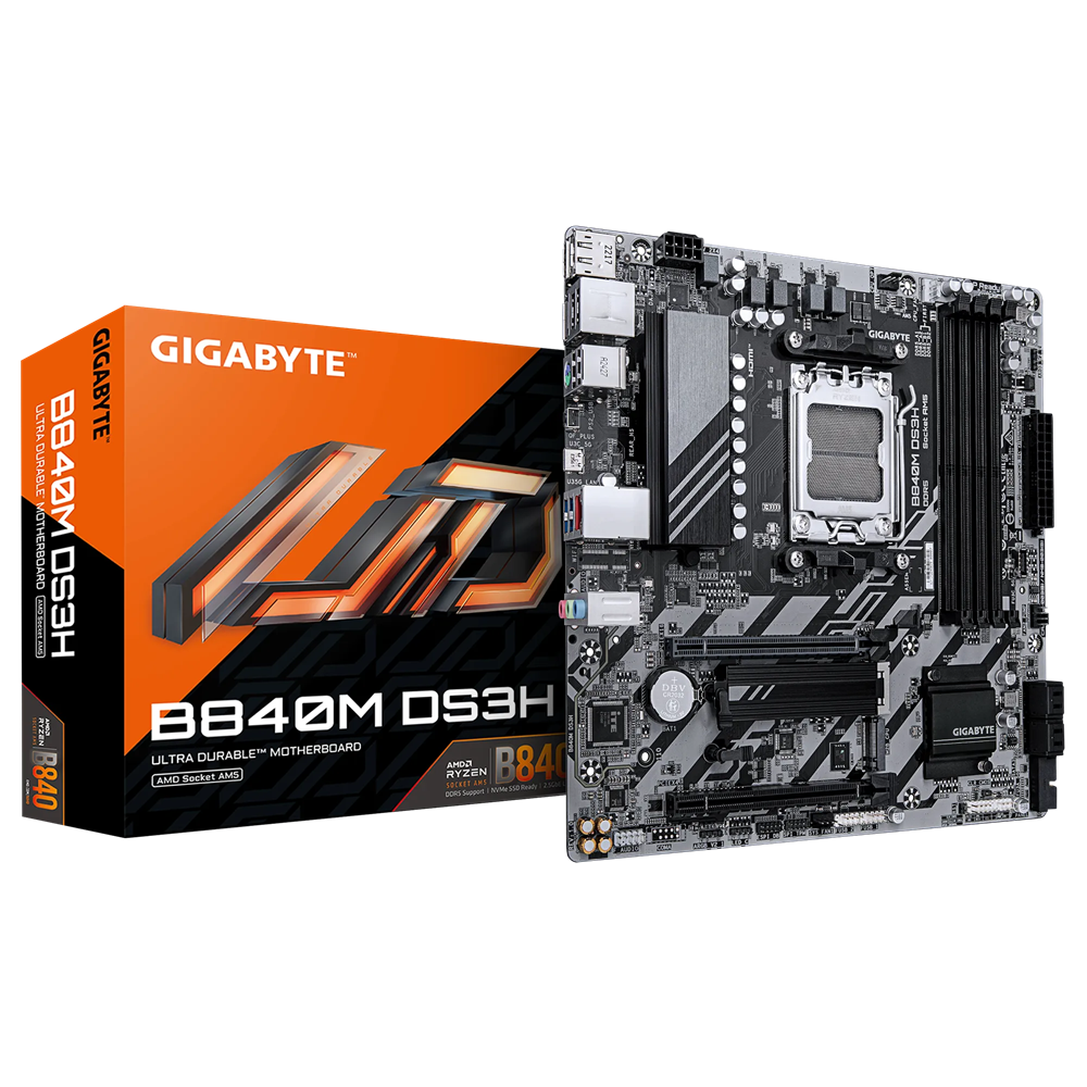 Дънна платка Gigabyte B840M DS3H, AM5