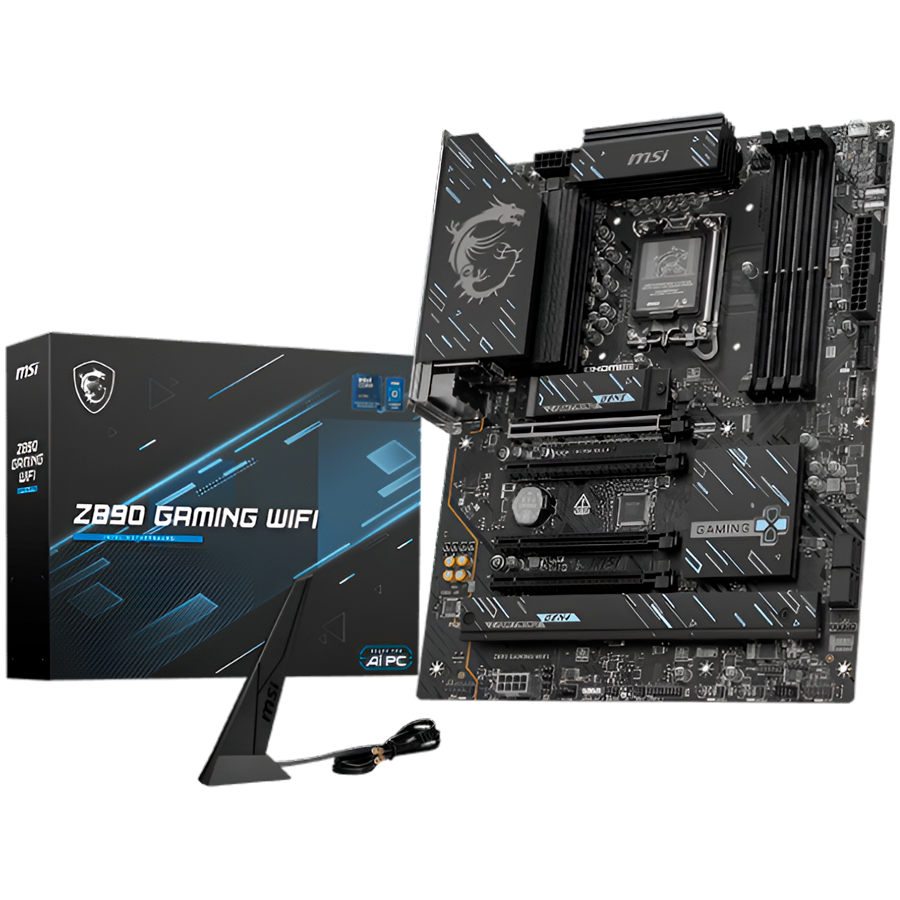 Дънна платка MSI Z890 GAMING WIFI7, LGA1851, DDR5