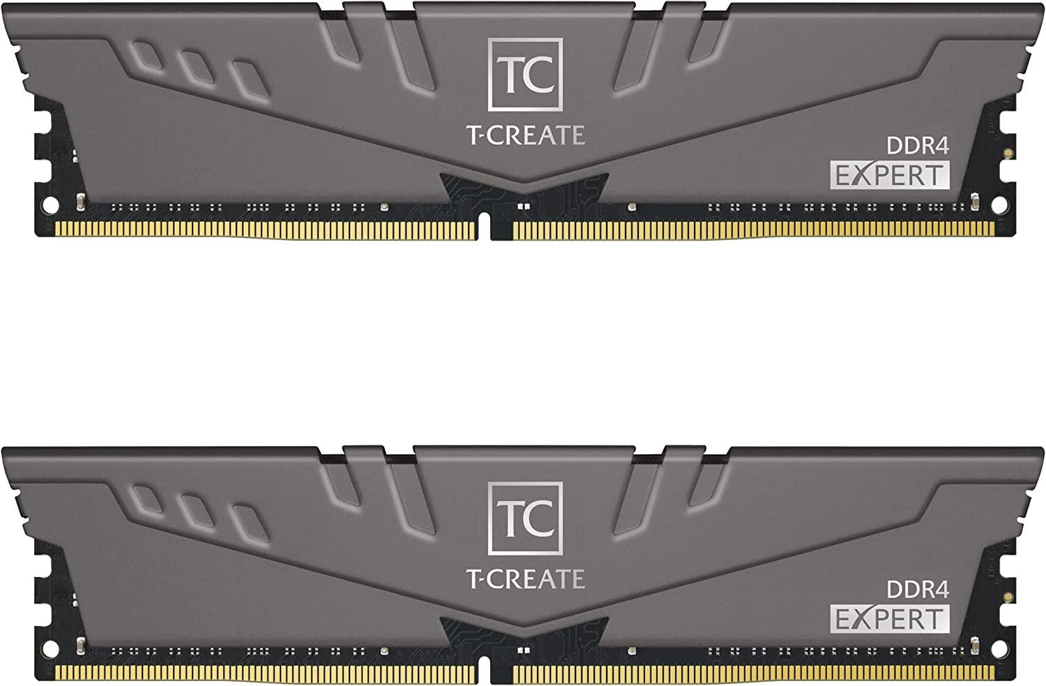 RAM памет Team Group 16GB(2x8GB) 3200MHz DDR4 CL16 T-Create Expert - TTCED416G3200HC16FDC01