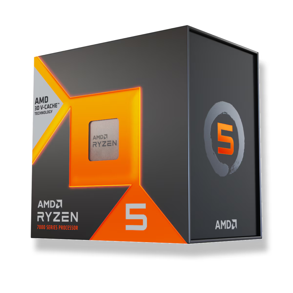 Процесор AMD Ryzen 5 7500X3D 6-Core, 4.5 GHz, 96MB, 65W, AM5, BOX - 100-100001904WOF