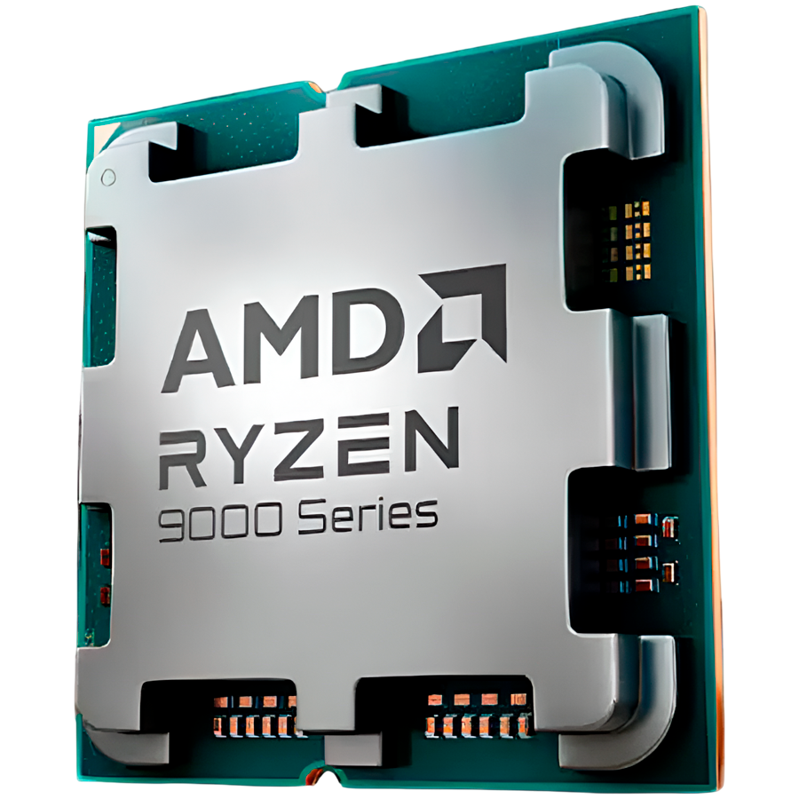 Процесор AMD Ryzen 5 9500F 6C/12T, 5.0GHz, 38MB, 65W, AM5, без оригинална опаковка и охладител - 100-000001406