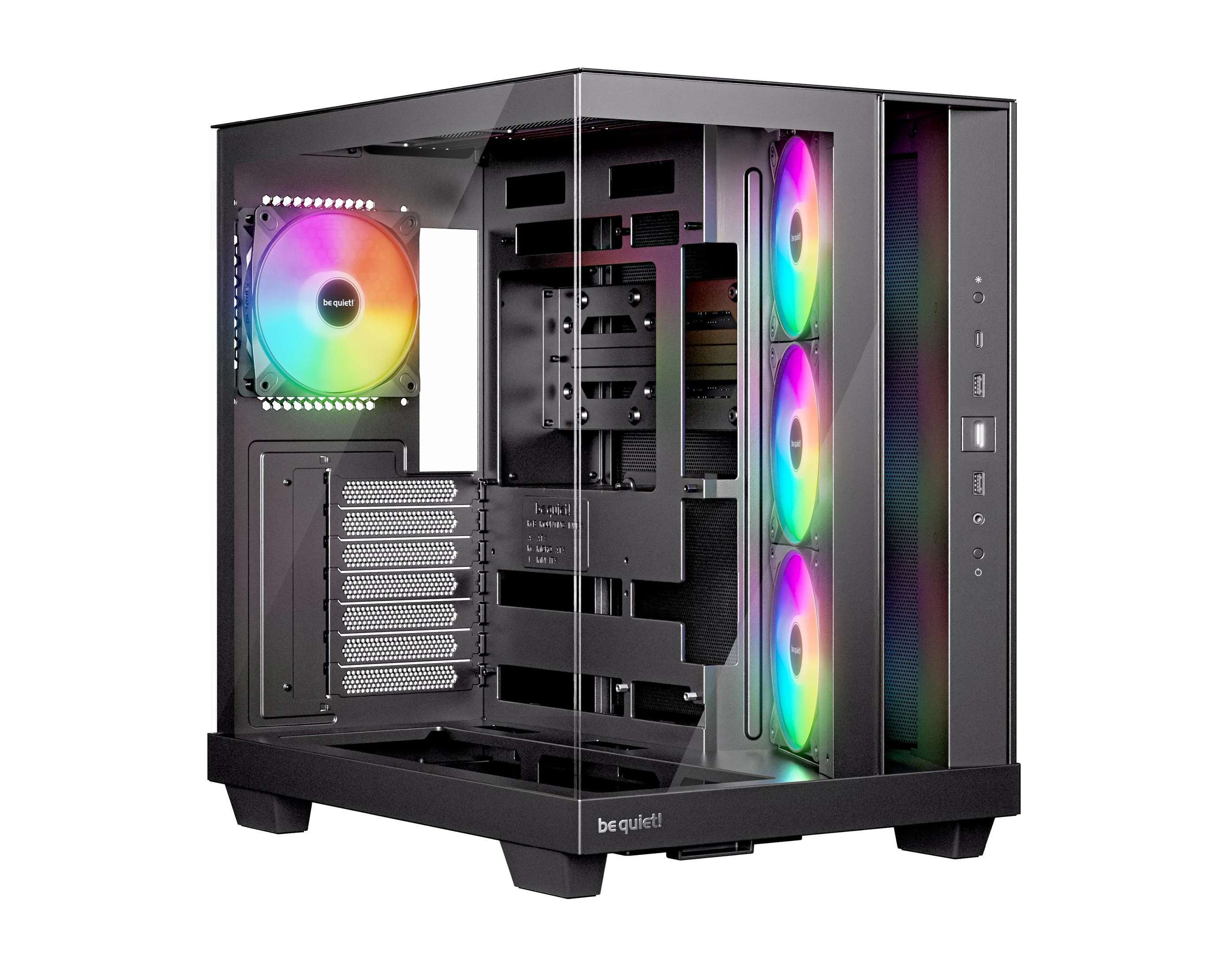 Кутия за компютър be quiet! LIGHT BASE 500 LX Black, ATX - BGW85