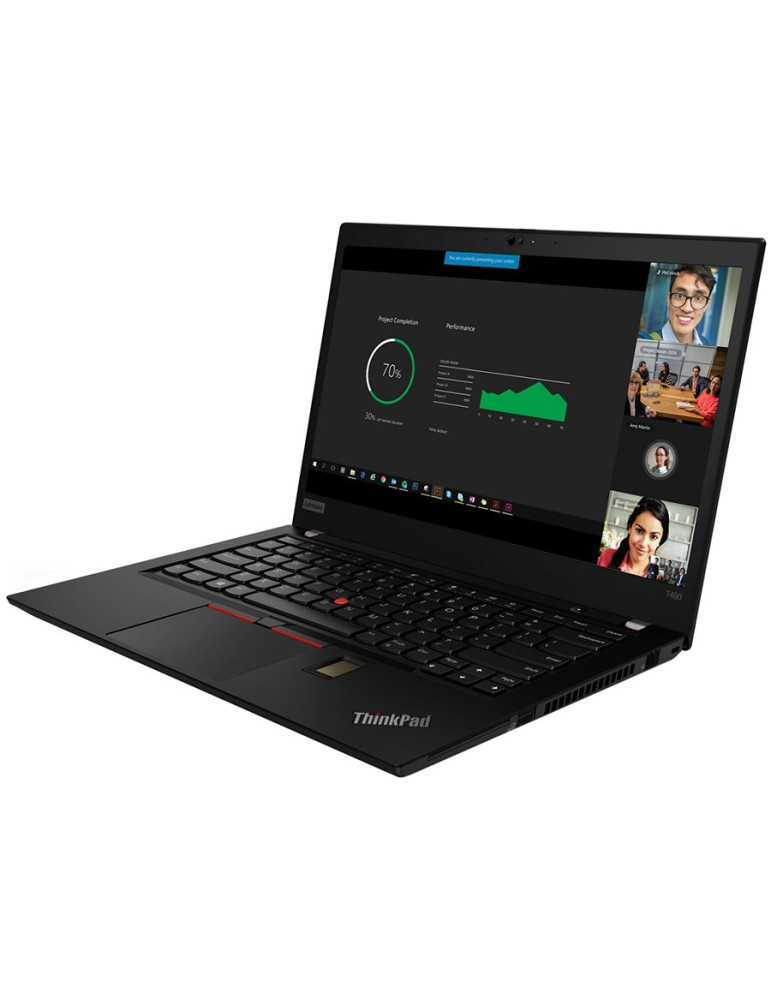 Реновиран лаптоп Lenovo ThinkPad T490, 14" LCD 1920x1080, Intel Core i5-8265U, 16GB DDR4, 512GB NVMe SSD, Win 11 Pro, 1 година гаранция, 6 месеца гаранция за батерия - MB0123BG - 2