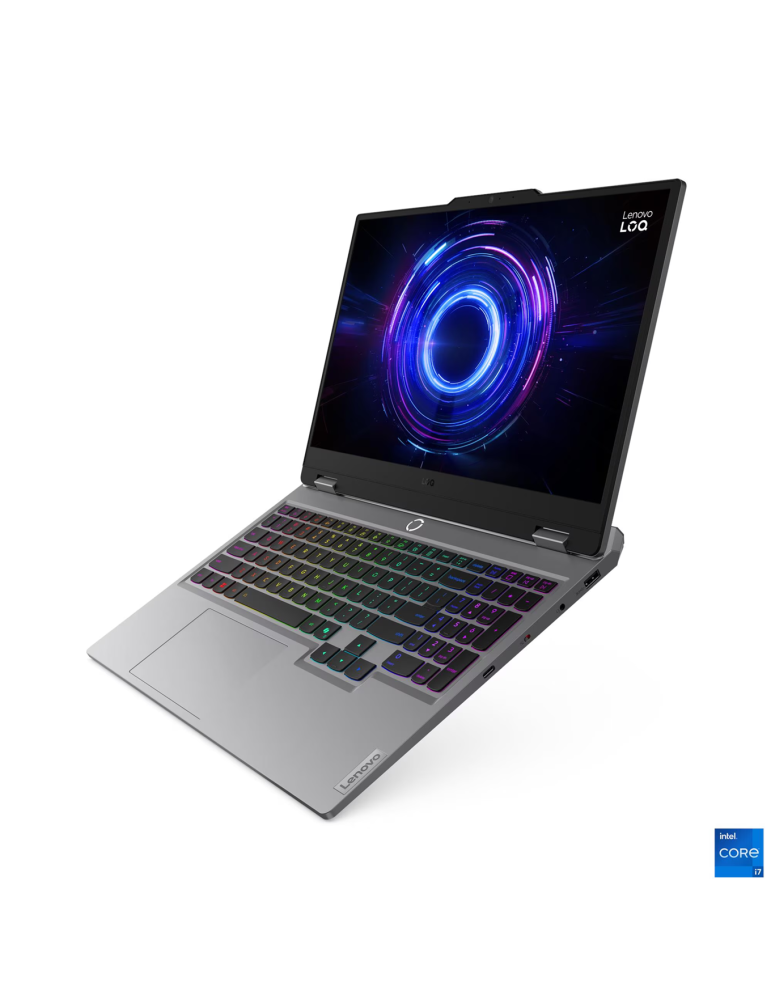 Лаптоп Lenovo LOQ 15IRX10, 15.6" IPS 1920x1080, Intel Core i7-13700HX, RTX 5060 8GB, 16GB DDR5, 512GB SSD, без ОС - 83JE00QHBM - 5