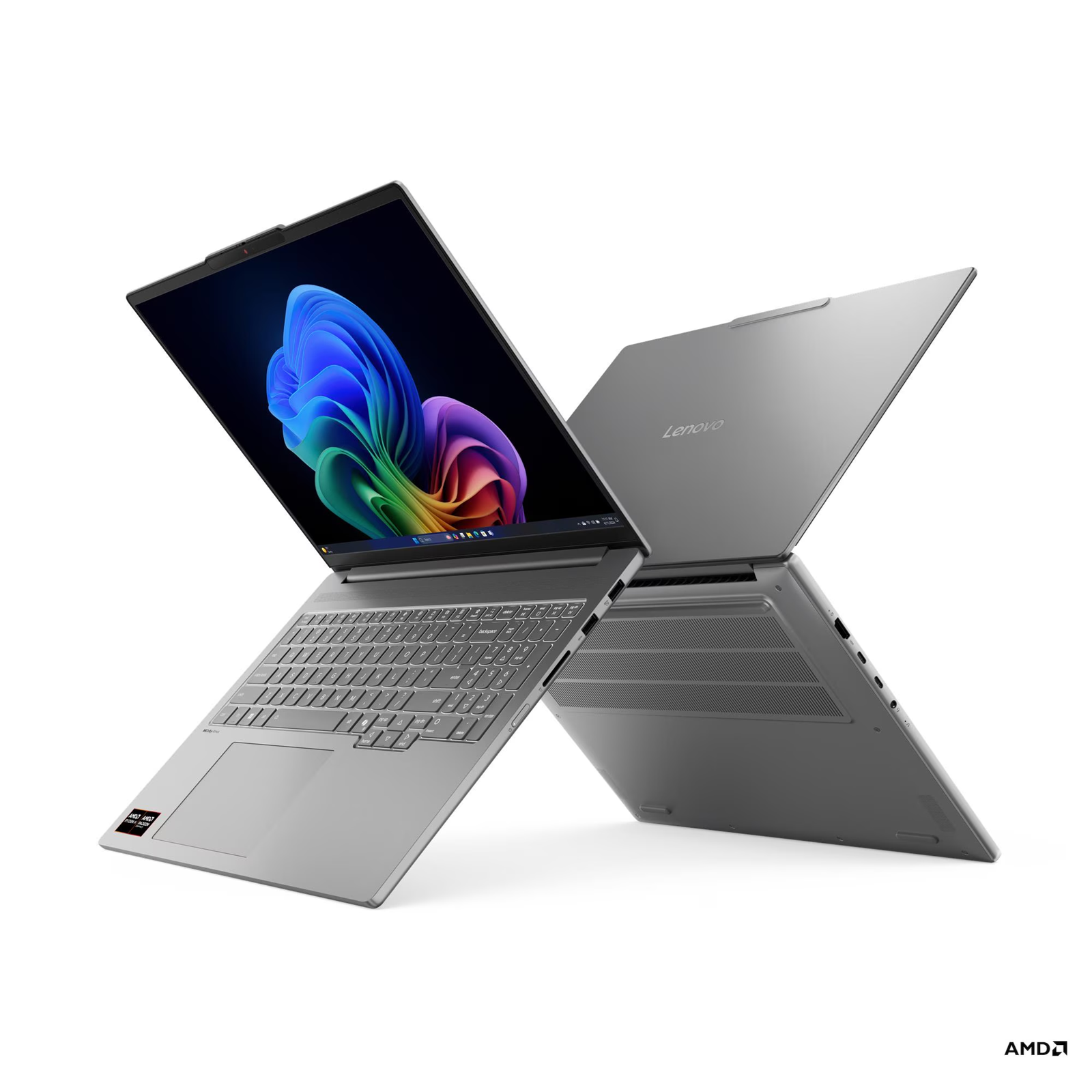 Лаптоп Lenovo IdeaPad Pro 5, 16" IPS 2880x1800, AMD Ryzen AI 5 340, 24GB LPDDR5X, 512GB SSD, без ОС - 83JN002CBM - 1