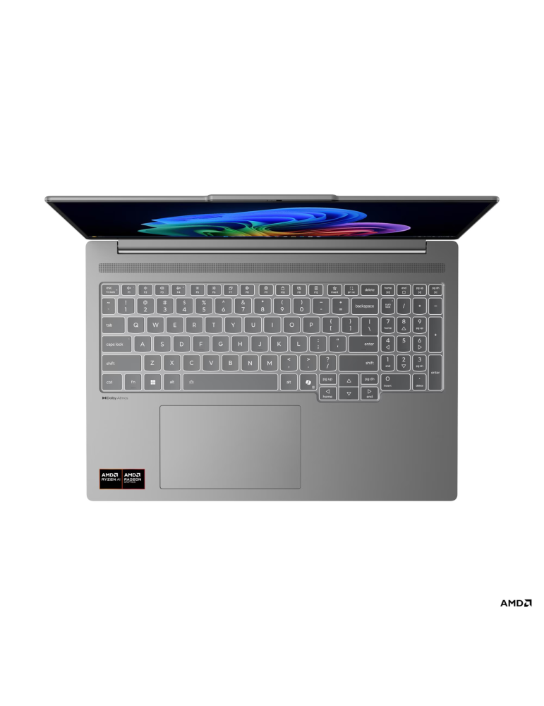 Лаптоп Lenovo IdeaPad Pro 5, 16" IPS 2880x1800, AMD Ryzen AI 5 340, 24GB LPDDR5X, 512GB SSD, без ОС - 83JN002CBM - 2