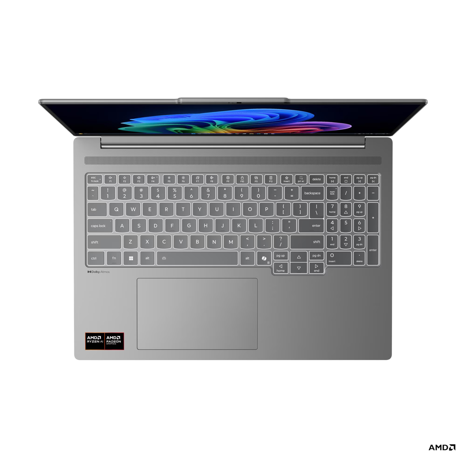 Лаптоп Lenovo IdeaPad Pro 5, 16" IPS 2880x1800, AMD Ryzen AI 5 340, 24GB LPDDR5X, 512GB SSD, без ОС - 83JN002CBM - 2
