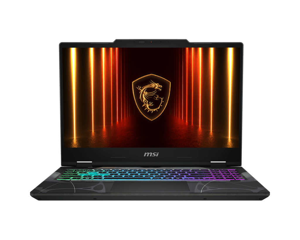 Гейминг лаптоп MSI CYBORG 15 B2RWEKG-435XBG, 15.6" IPS 1920x1080 144Hz, Intel Core 5 210H, RTX 5050 8GB, 16GB DDR5, 512GB SSD, без ОС - 9S7-15Q342-435 - 1