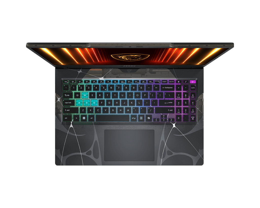 Гейминг лаптоп MSI CYBORG 15 B2RWEKG-435XBG, 15.6" IPS 1920x1080 144Hz, Intel Core 5 210H, RTX 5050 8GB, 16GB DDR5, 512GB SSD, без ОС - 9S7-15Q342-435 - 5