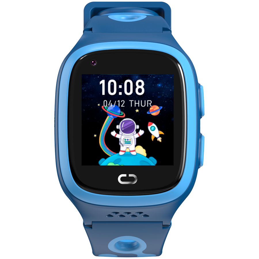 Смарт часовник Canyon Kids Watch ZEFIR KW-49, 1.40" TFT 240x240, Unisoc UMS9117-L, 4G/WiFi/GPS, 900mAh, 64MB RAM, 1GB Storage - CNE-KW49BL - 1