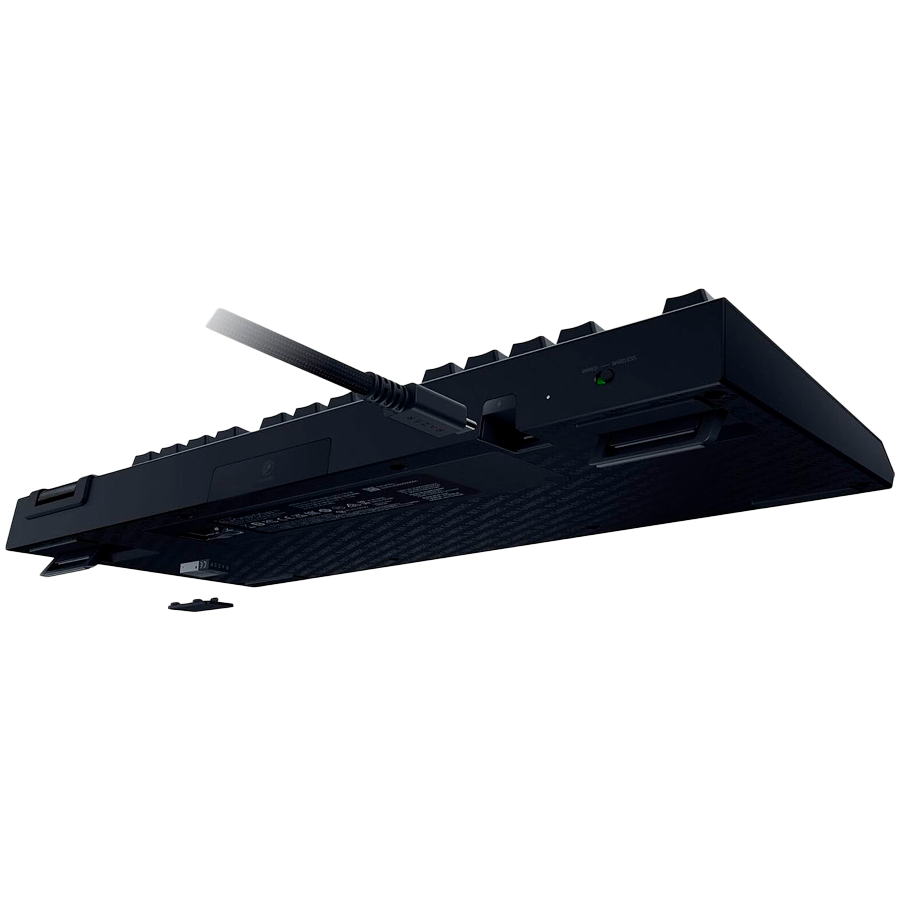 Професионална безжична механична клавиатура RAZER BlackWidow V4 Tenkeyless HyperSpeed, Механични суичове, Bluetooth/RF, RGB подсветка, US Layout - RZ03-05480100-R3M1 - 5