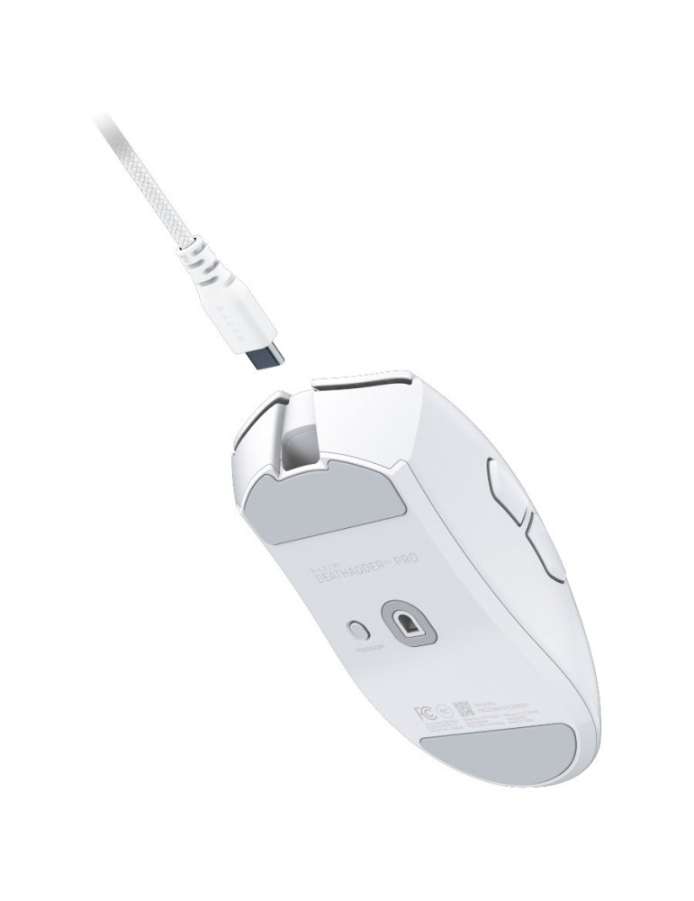 Професионална геймърска безжична мишка RAZER DeathAdder V4 Pro, 30000 DPI - RZ01-05330200-R3G1 - 5