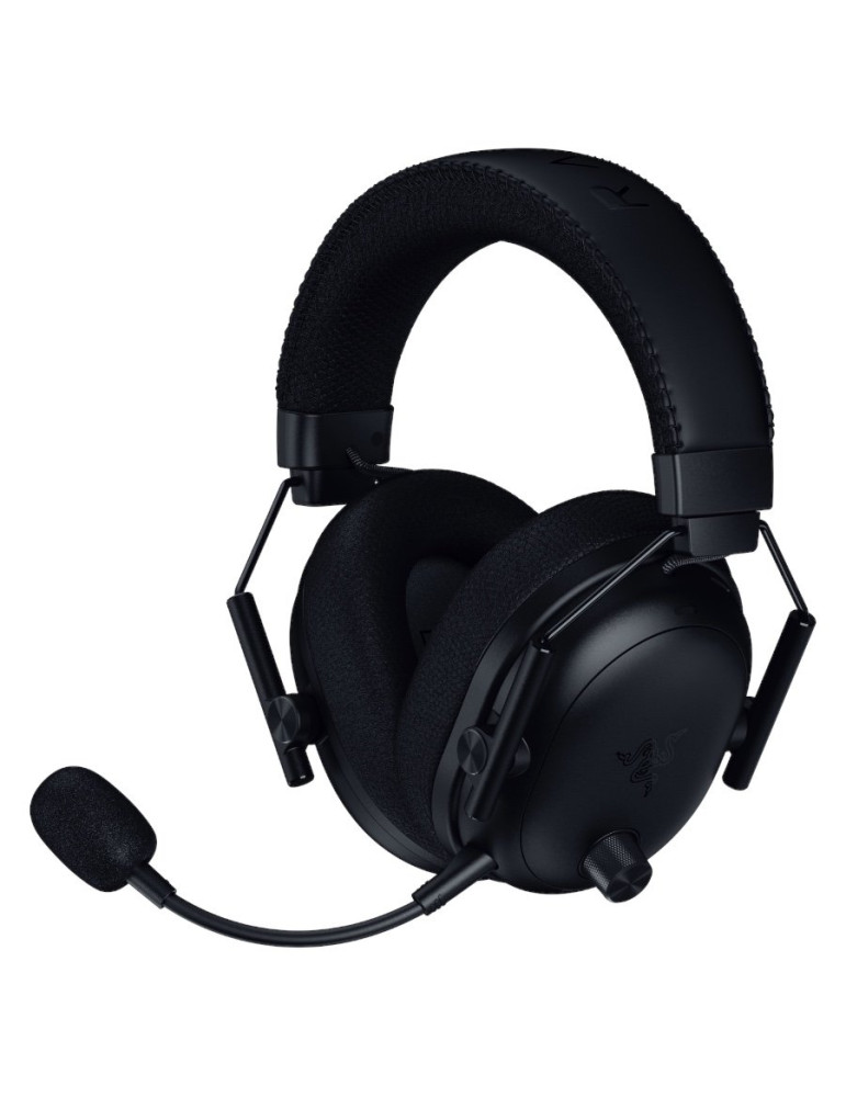 Професионални безжични гейминг слушалки с активно шумопотискане RAZER BlackShark V3 Pro, 50mm говорители 7.1 Surround, Bluetooth 5.3, Active Noise Cancellation, 70ч. батерия - RZ04-05400100-R3M1 - 1